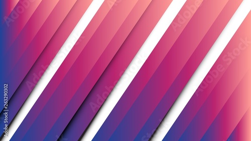 Abstract 16:9 size vector background with colorful shapes and gradient layers.