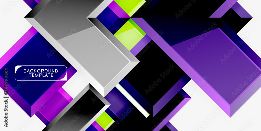 Glossy modern geometric background, abstract arrows composition Glossy modern geometric background, abstract arrows composition
