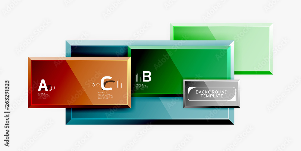 Minimal square banner abstract background Minimal square banner abstract background