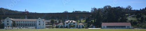 Impressions from surroundings of Golden Gate Bridge in San Francisco from May 2  2017  California USA