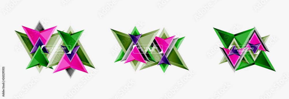 Arrows abstract geometric backgrounds and elements Arrows abstract geometric backgrounds and elements