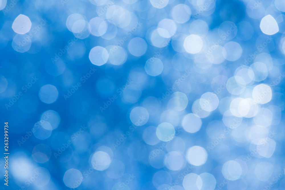 Abstract blue bokeh background Abstract blue bokeh background
