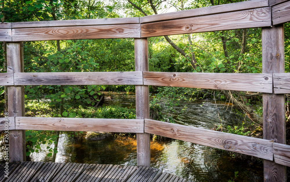 fence overlooking the river fence overlooking the river
