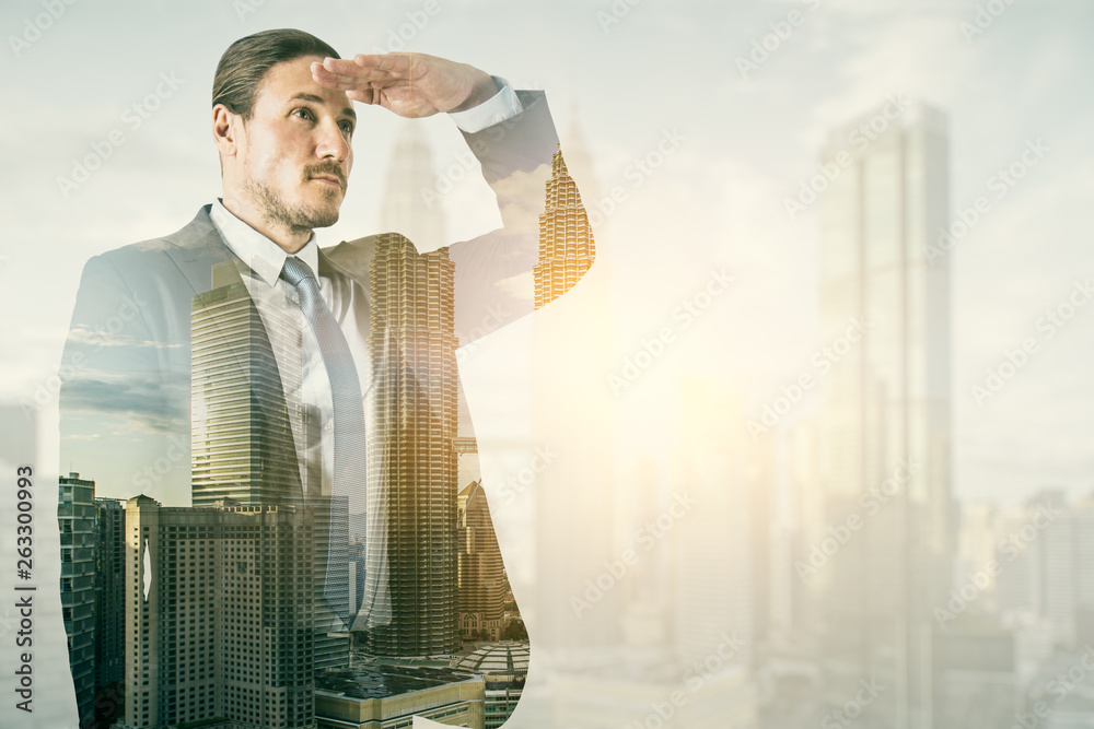 Fototapeta premium Research and success concept