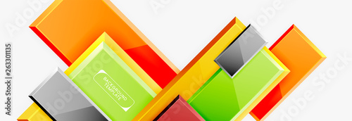 Free Download Abstract square composition for background, banner or logo - GFXLoad
