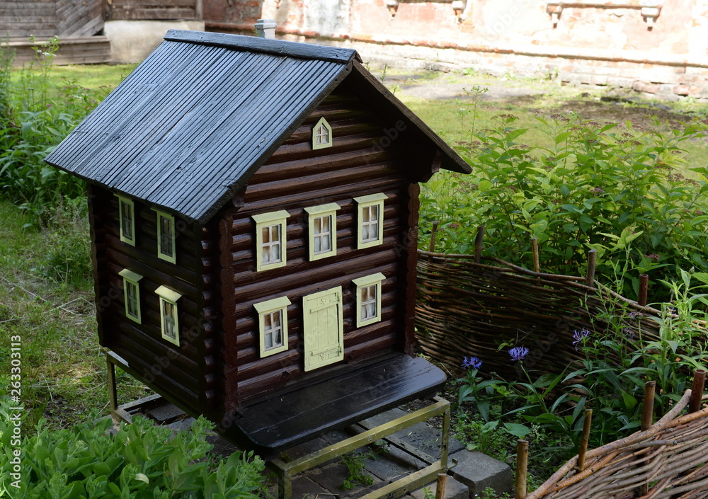 Bee hives on the territory of the Transfiguration monastery. Yaroslavl Kremlin Museum-reserve Bee hives on the territory of the Transfiguration monastery. Yaroslavl Kremlin Museum-reserve