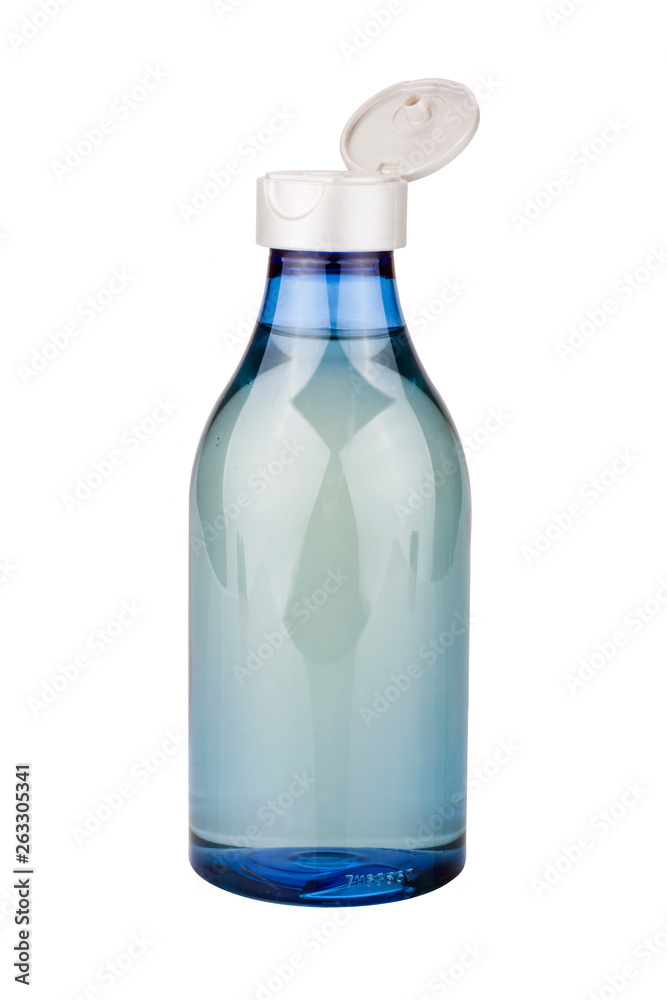 Blank plastic cosmetics or shampoo bottle Blank plastic cosmetics or shampoo bottle