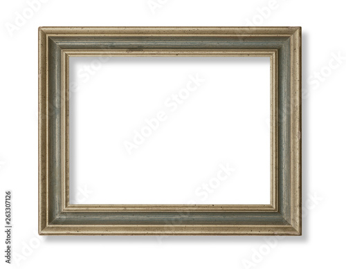 dark wooden picture frame