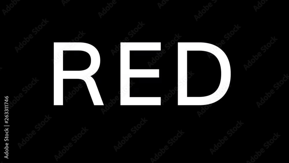 From the Glitch effect arises text RED. Then the TV turns off. Alpha channel Premultiplied - Matted with color black From the Glitch effect arises text RED. Then the TV turns off. Alpha channel Premultiplied - Matted with color black