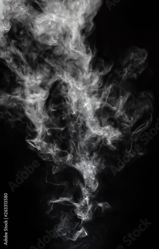 smoke black background vertically