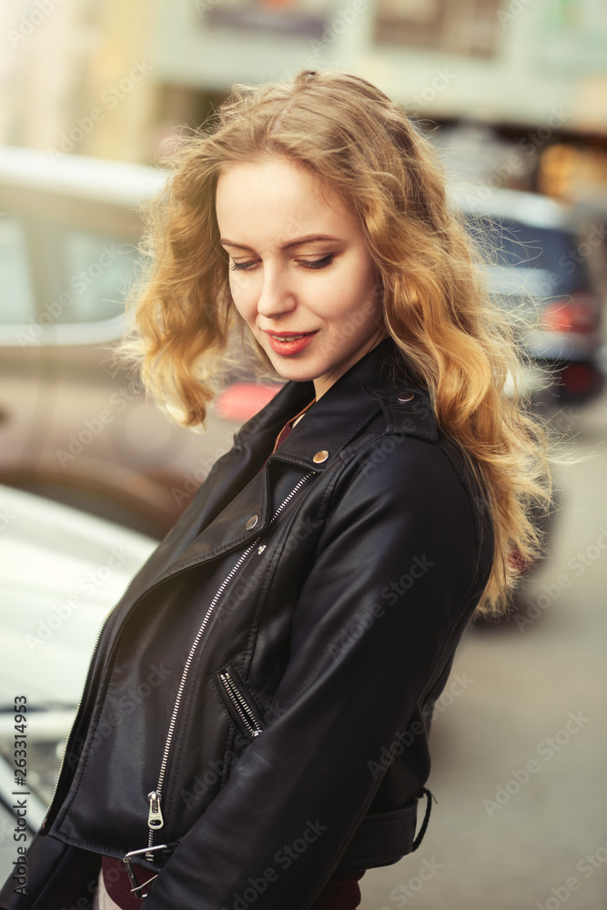 Fototapeta premium beautiful blond girl