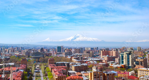 Ararat and Yerevan city