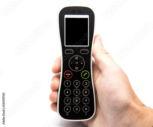 Wallpaper Mural Holding black phone Torontodigital.ca