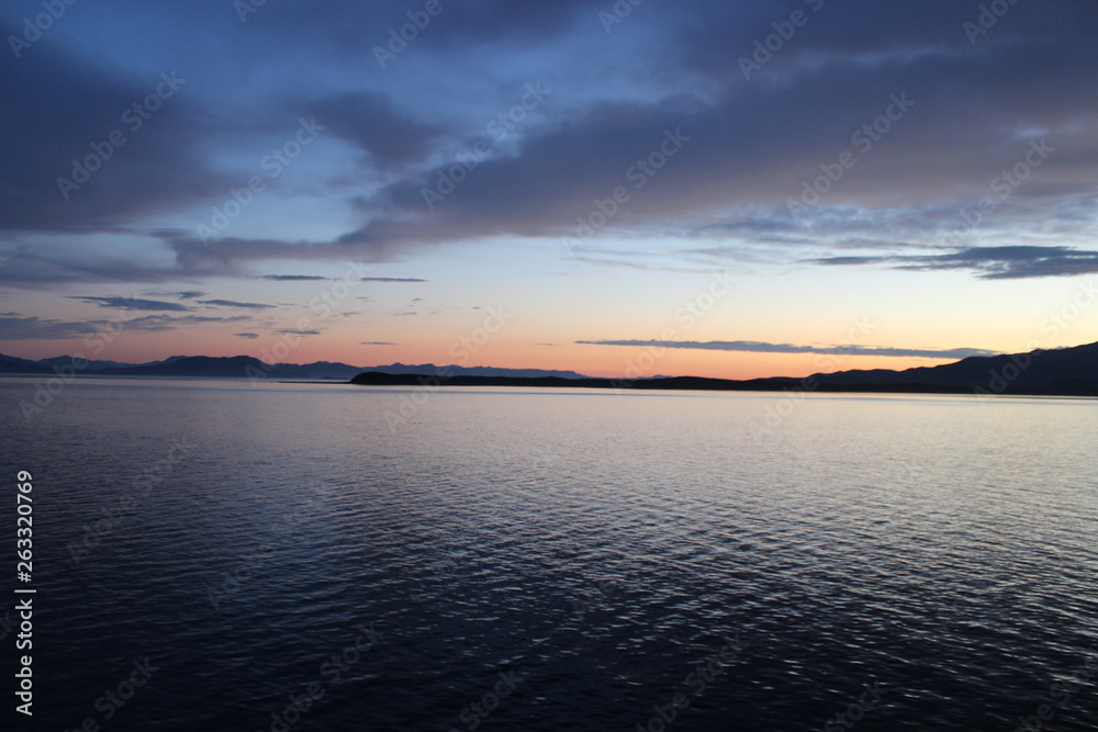 Sunset at Sea