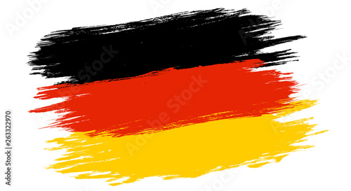 Germany flag in grunge style