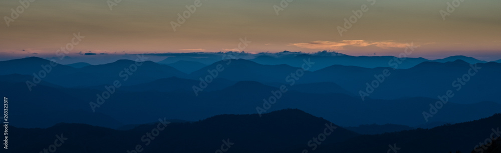 Fototapeta premium Blue Ridge Parkway