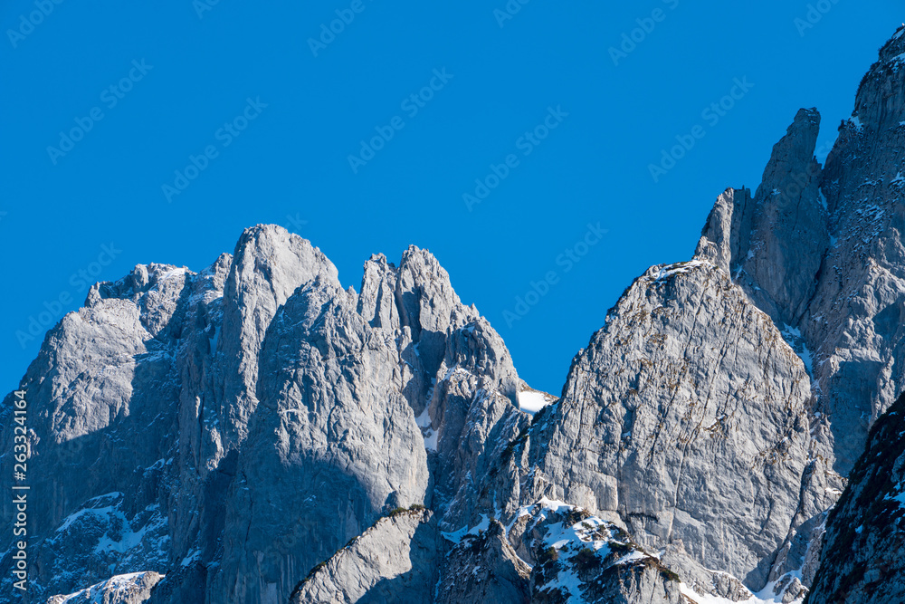 Dachstein Gebirge von Gosausee aus