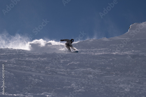 Skiing and Snowboarding at Crested Butte, Colorado © Marc