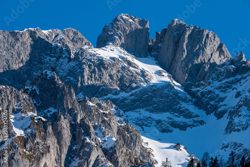 Dachstein Gebirge von Gosausee aus