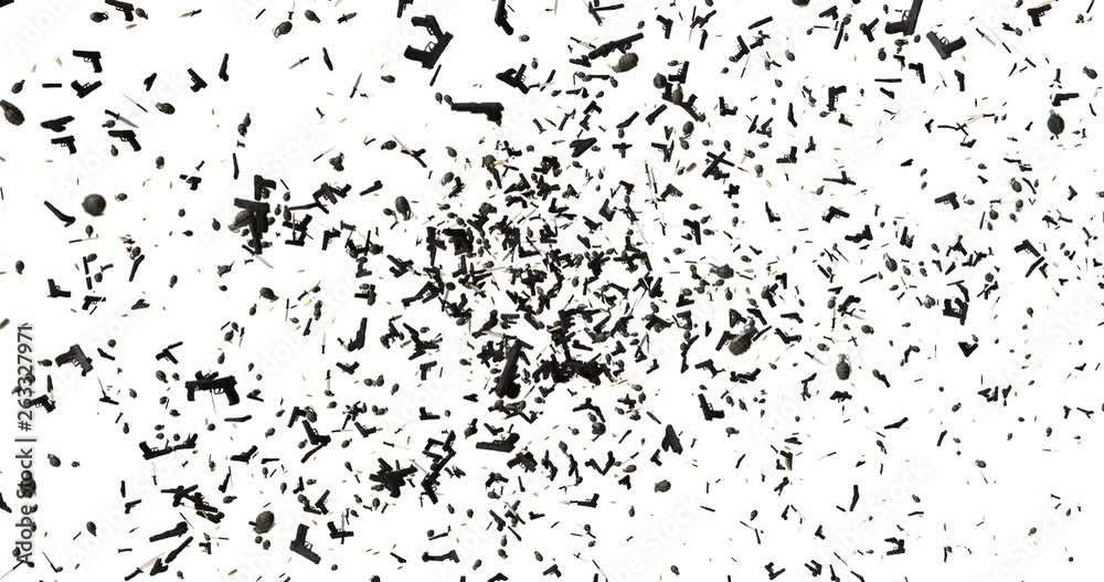 weapons 3d text animation - reverse it for effect weapons 3d text animation - reverse it for effect