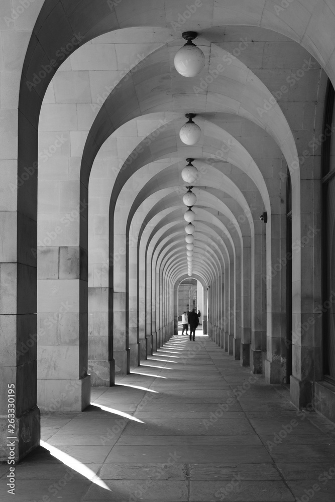Arches in Saint Peter's Square