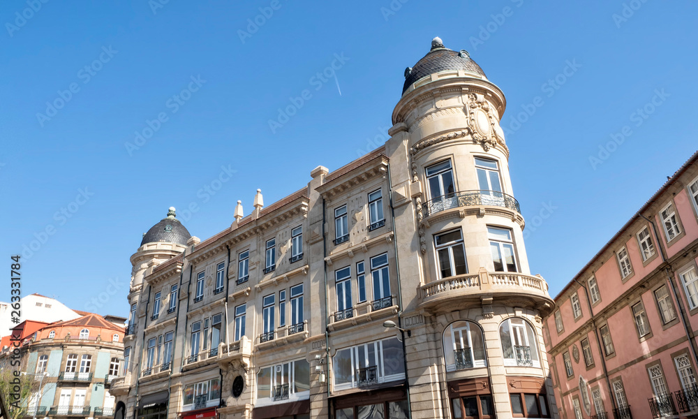 Liberty Square Buildings at Porto - Portugal