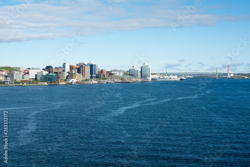 Halifax Harbour skyline, Nova Scotia © geno sajko
