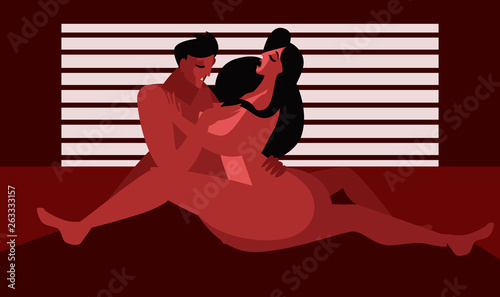 romantic couple orgasm