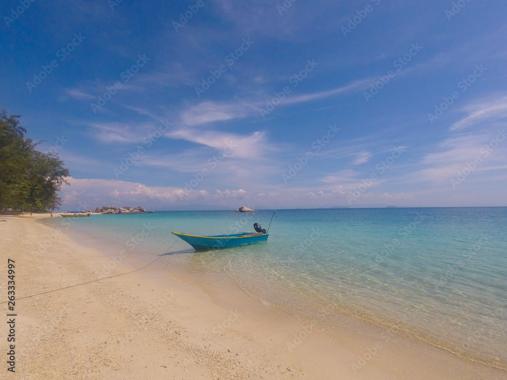 Seascape over the Perhentian Islands, Malaysia, 2018. islands Seascape over the Perhentian Islands, Malaysia, 2018. islands