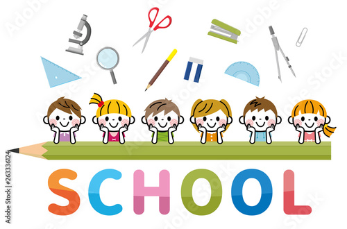 子供　教育　「SCHOOL」