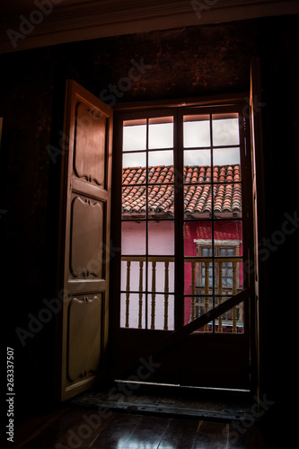 window with balcony  