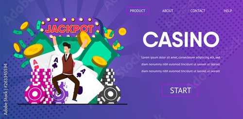 Happy Lucky Man Winner Hit Jackpot at Casino