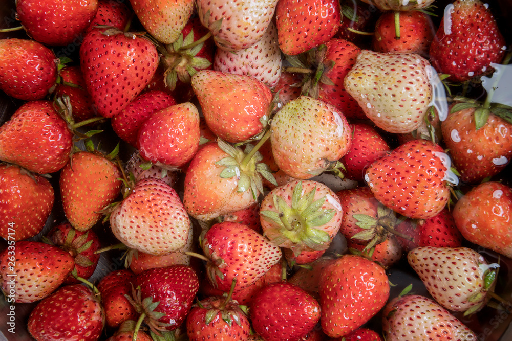 Strawberries on the plate Strawberries on the plate