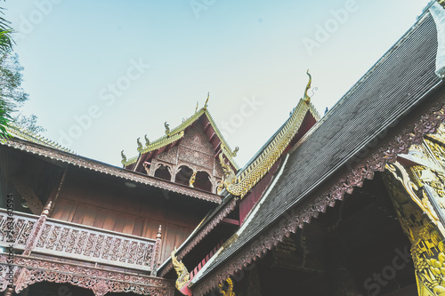 A Temple in Chaing Rai  Thailand