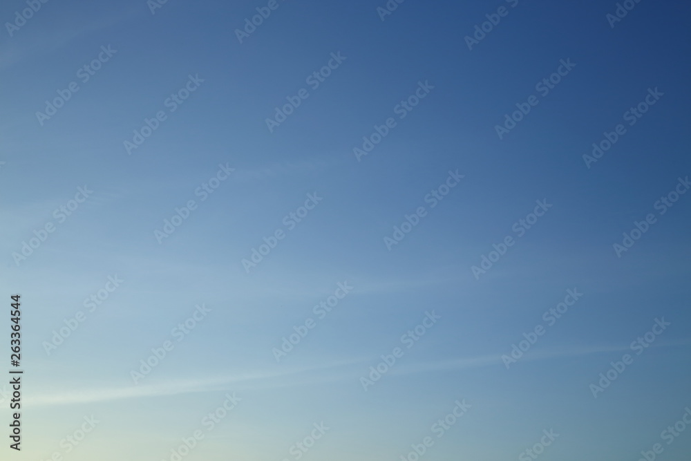 morning light on clear blue sky background morning light on clear blue sky background