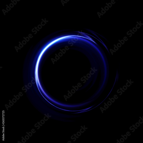 circle flare with rays