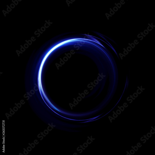 circle flare with rays