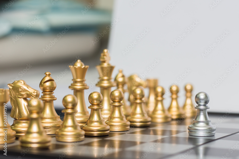 chess Business concept chess Business concept