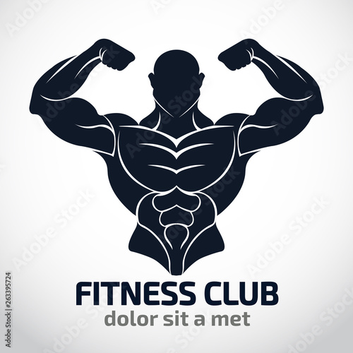 fitness vector logo design template,design for gym and fitness vector