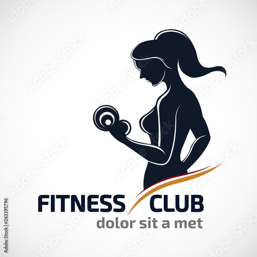 fitness vector logo design template,design for gym and fitness vector