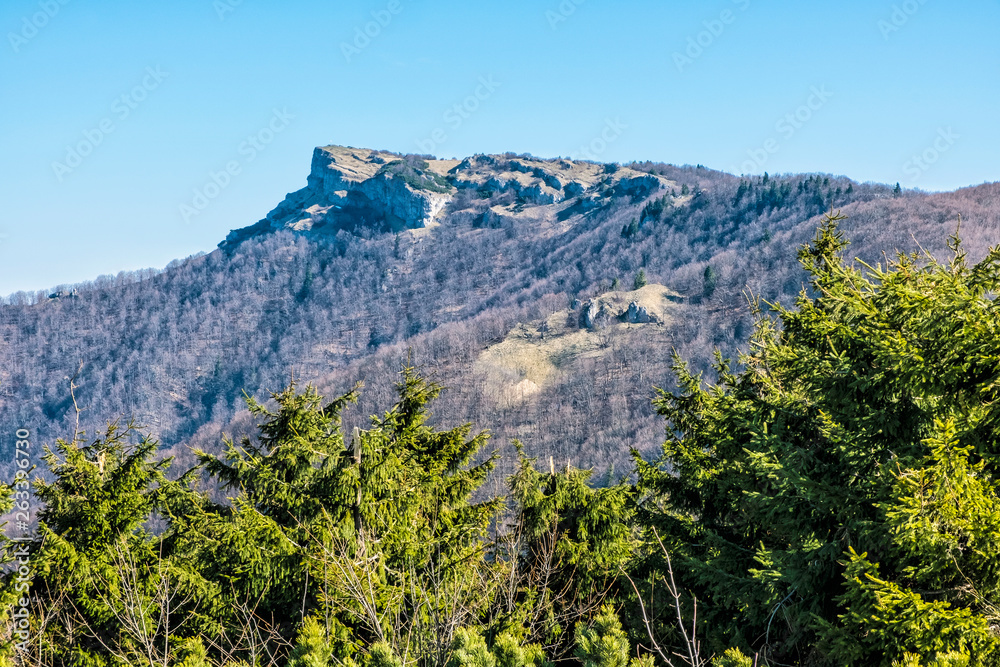 Klak hill is the symbol of the Rajecka valley, Slovakia