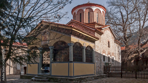 Medieval Buildings in Bachkovo Monastery Dormition of the Mother of God, Bulgaria