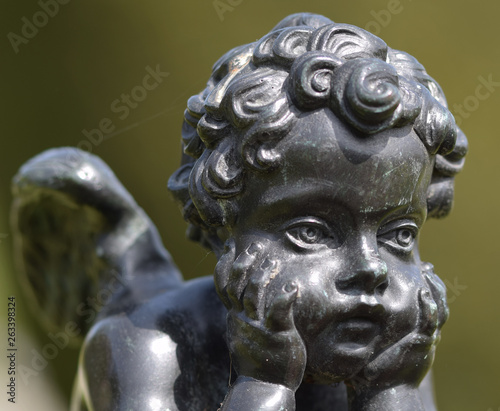 Detail of a cherub