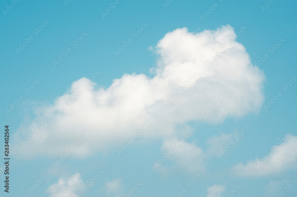 Blue sky with blurred pattern background Blue sky with blurred pattern background