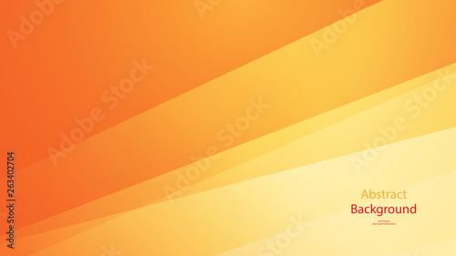 Warm tone and Orange color background abstract art vector 
