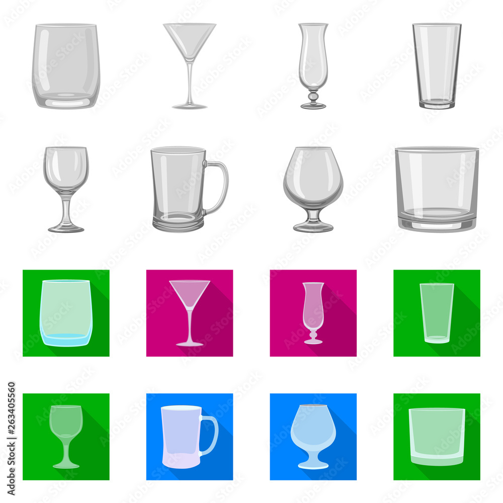 Vector illustration of form and celebration symbol. Collection of form and volume stock symbol for web. Vector illustration of form and celebration symbol. Collection of form and volume stock symbol for web.