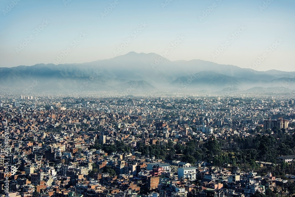 Kathmandu viewed from monkey temple