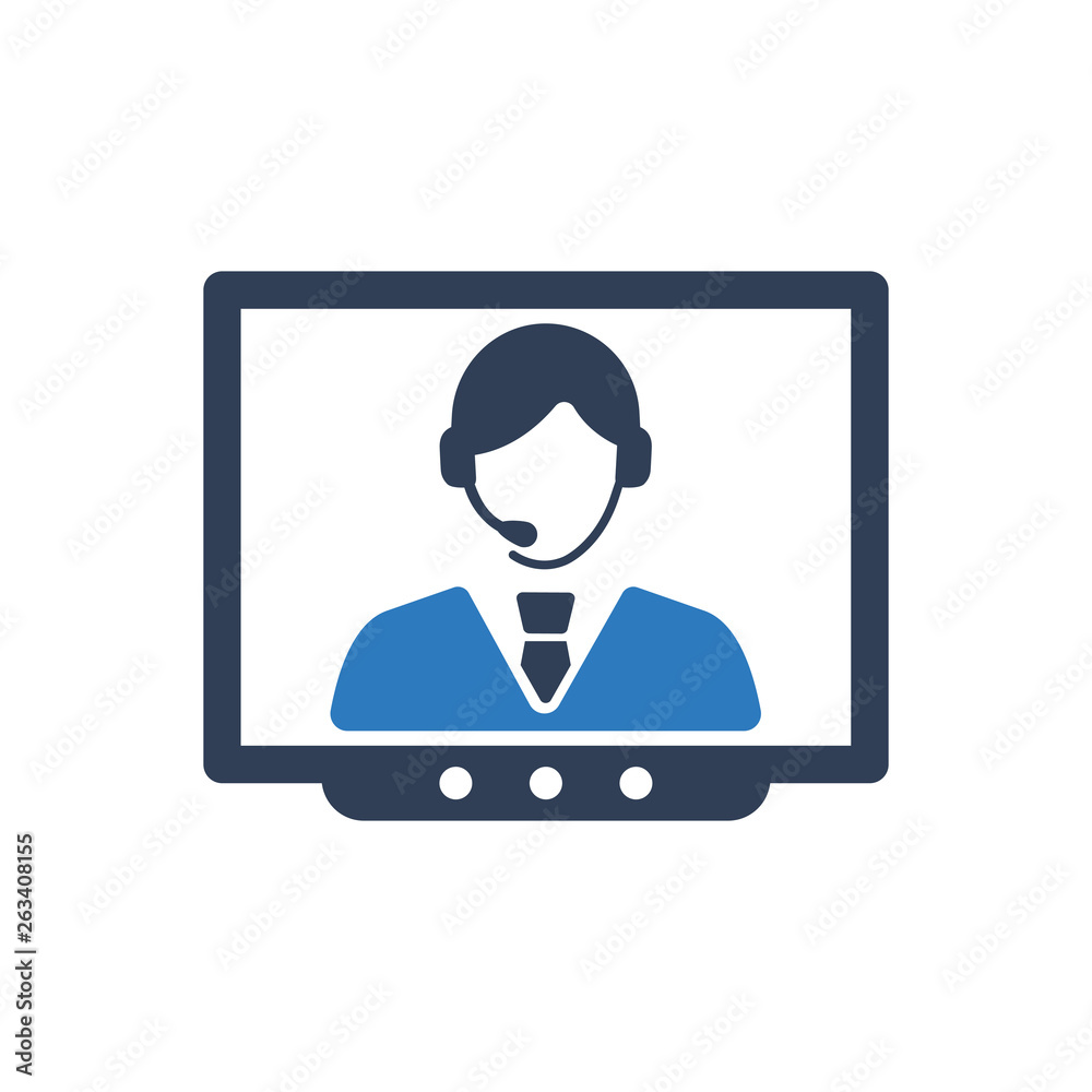 Video Conference Icon