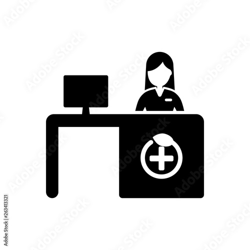 Medical Reception Icon