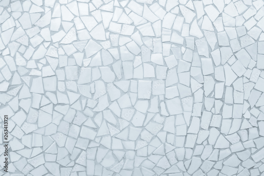 Broken tiles mosaic seamless pattern. Broken tiles mosaic seamless pattern.